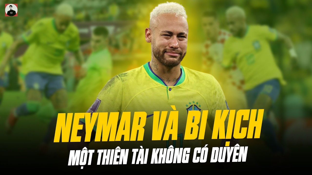 NEYMAR VÀ BI KỊCH CỦA MỘT THIÊN TÀI KHÔNG CÓ DUYÊN VỚI ĐỘI TUYỂN BRAZIL