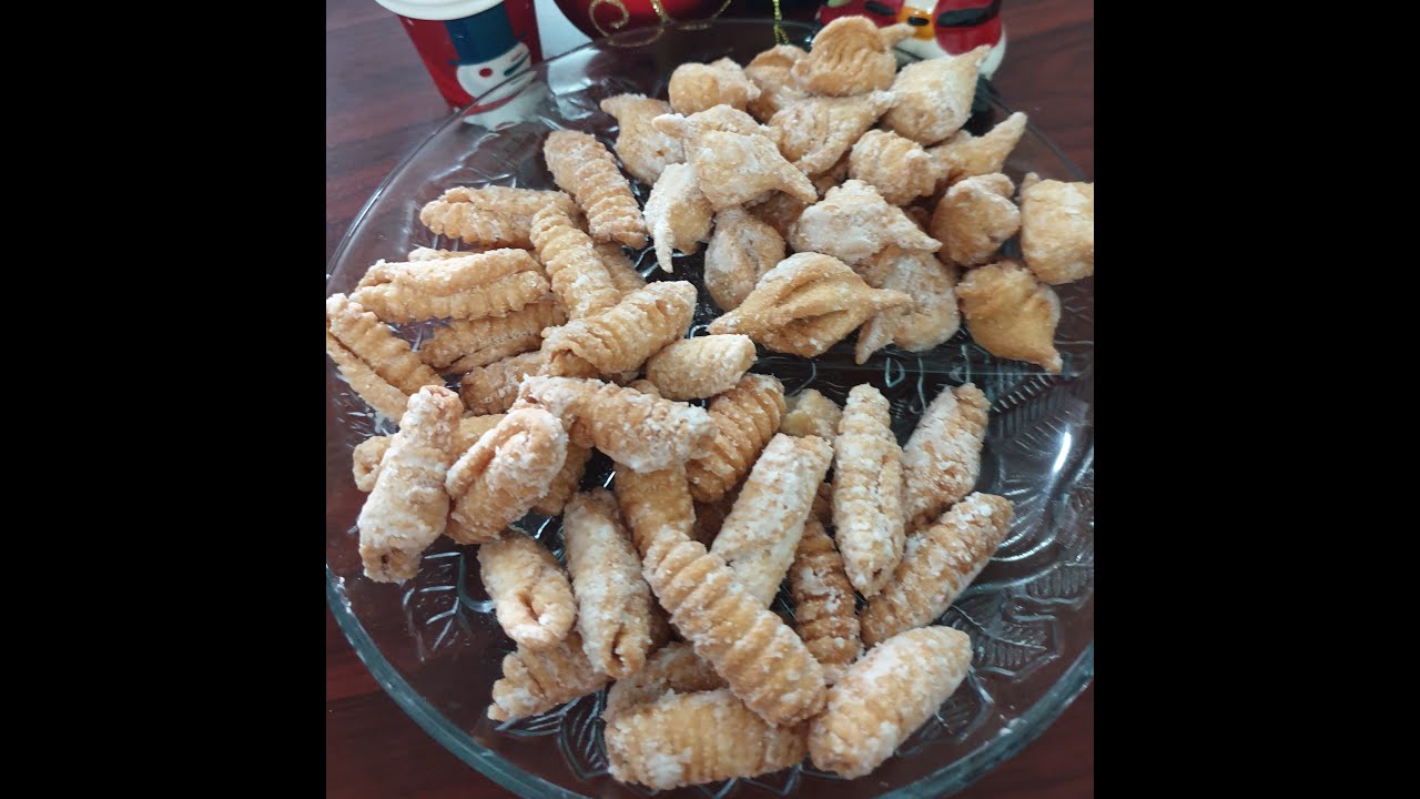 Christmas Sweets Kuswar   Kulkuls || Kidiyo || CookLikeCecilia