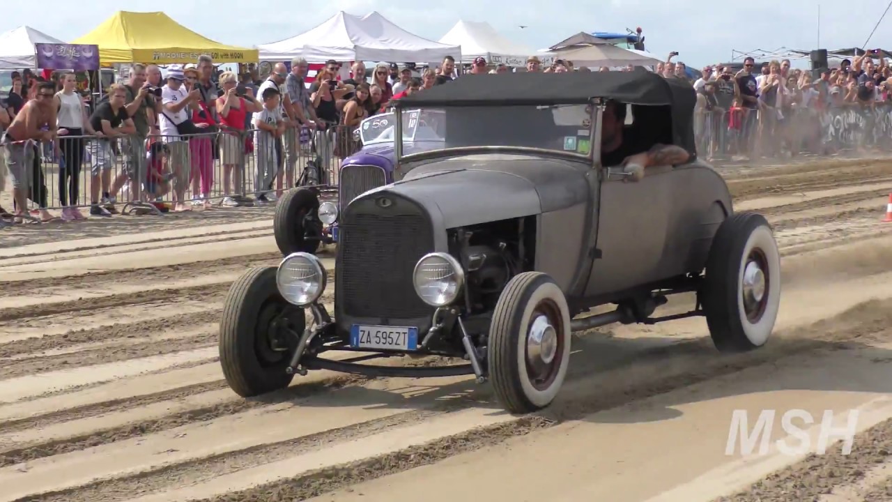 Roll and Flat 2017 - Hotrod Beach Race Caorle