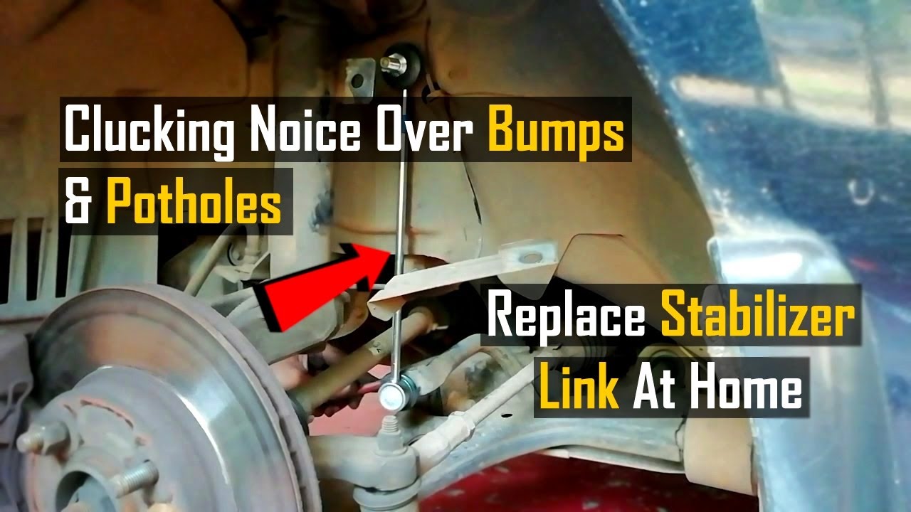 Clucking Sound While Driving Over Bumps and Potholes|Replacing Stabilizer Link|Ford Figo/Fiesta