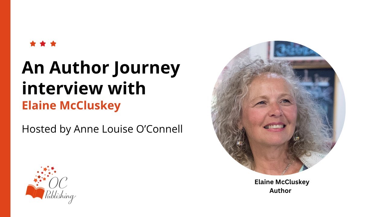 An Author Journey with award-winning Elaine McCluskey