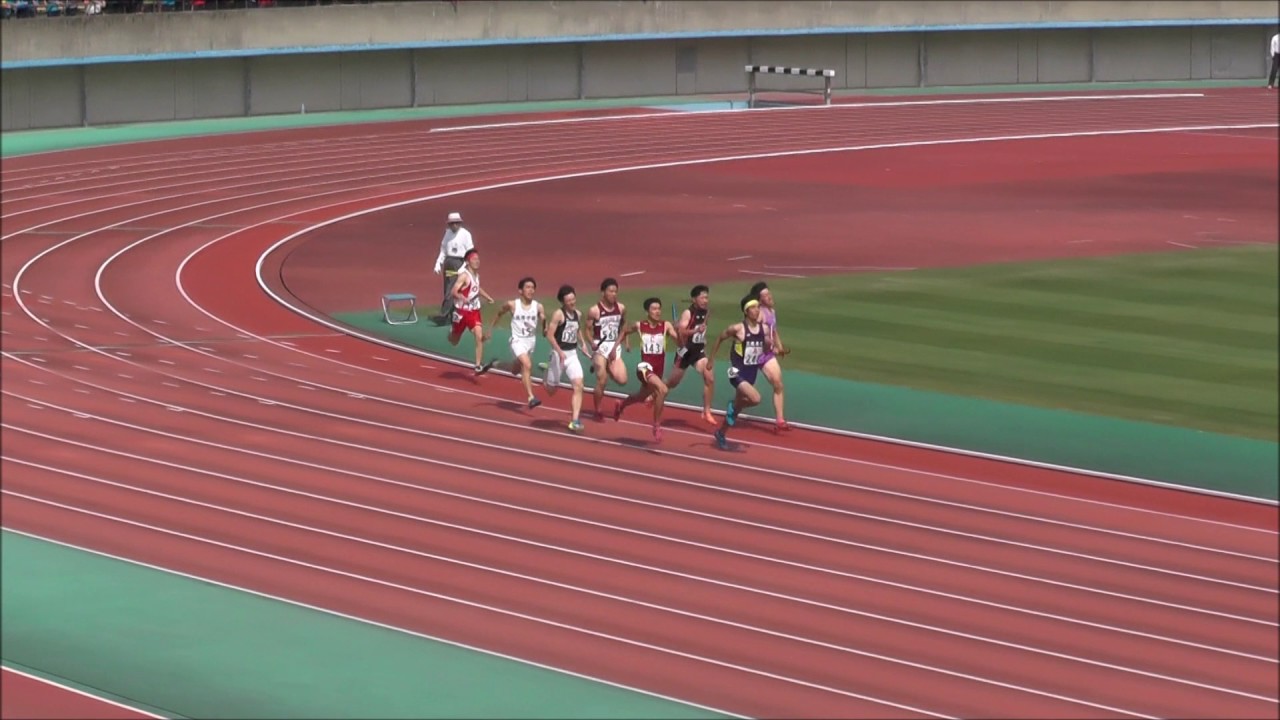 第７０回全国高等学校陸上競技対校選手権大会福岡県予選会４×400R決勝・男子2017 5 28 博多の森陸上競技場