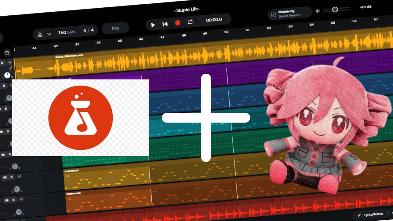 I made a vocaloid song in BANDLAB and synth V teto (my second vocaloid song)