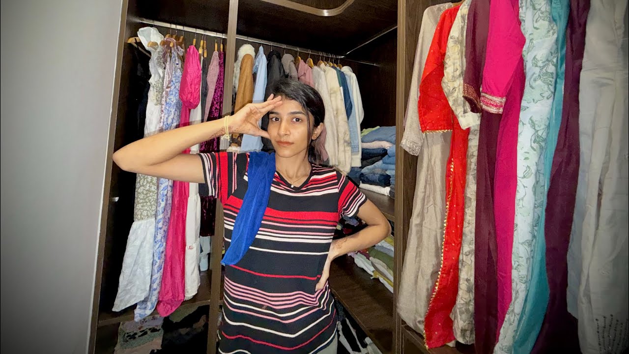 ನನ್ನ wardrobe ಕಥೆ 🙆🏻&zwj;♀️ | Nikhil Nisha Vlogs