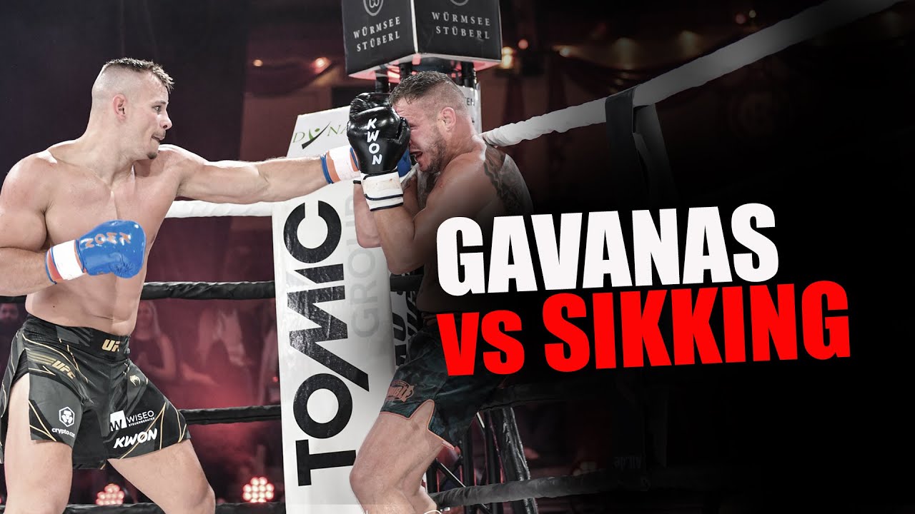9 - Fred Sikking vs Leon Gavanas
