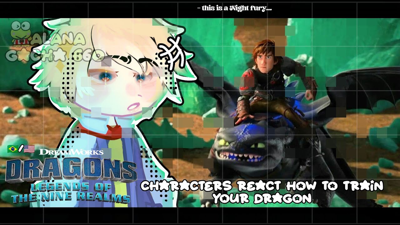 •|Dragons: Nine Realms React to HTTYD|• GACHA CLUB 🇧🇷/🇺🇸