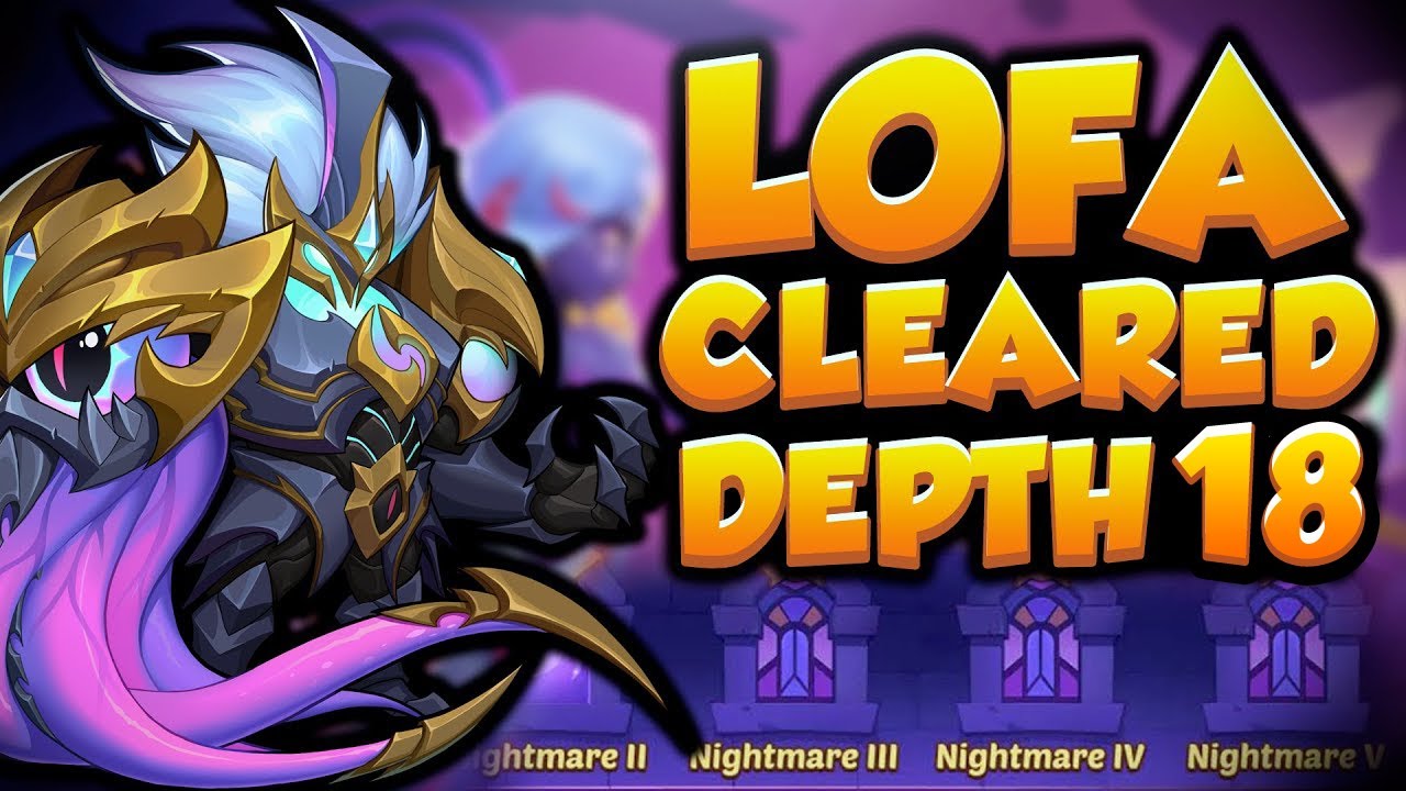 Tower Of Dream Depth 18 Cleared Guide - Idle Heroes
