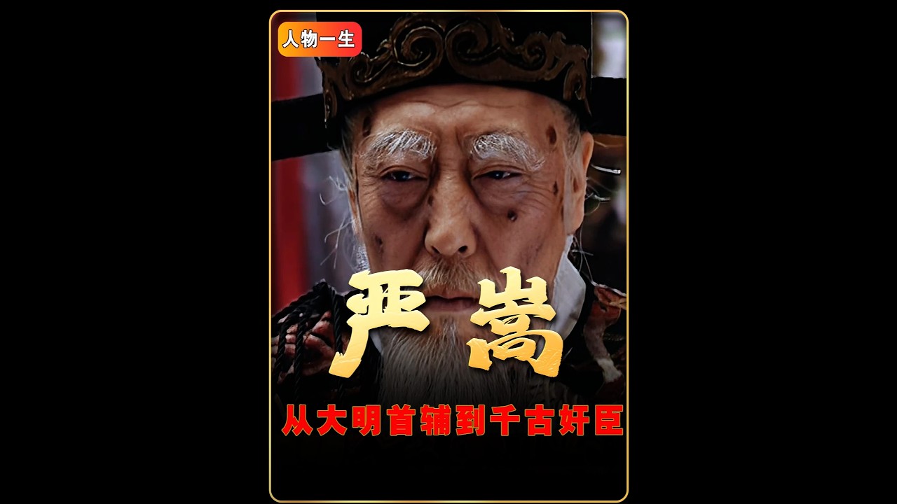 两年半的时间解读明朝，本期为您讲述大明首辅严嵩#明朝#严嵩#嘉靖