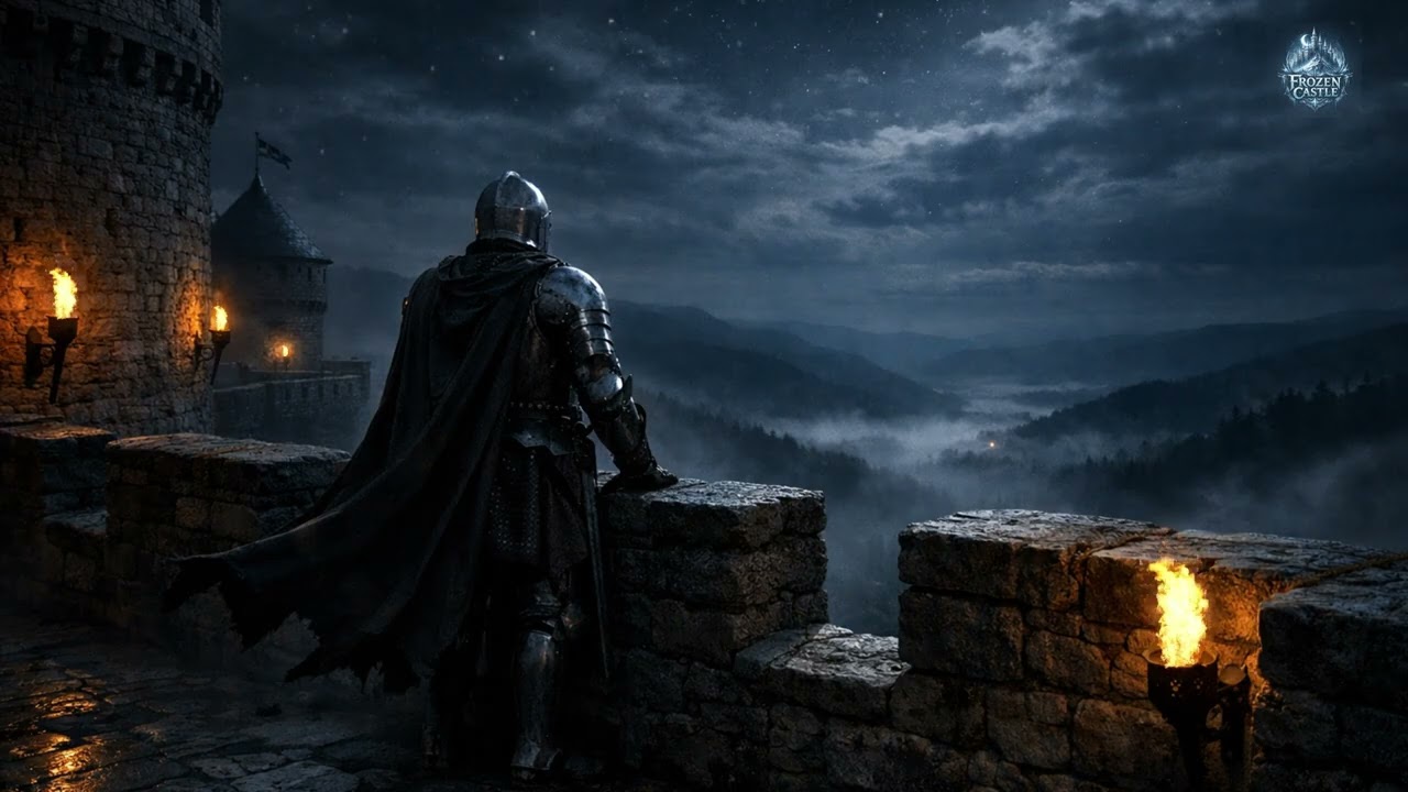 Medieval Night Ambience ⚔️ 1 Hour Epic Cinematic Music for Focus, Study & Deep Work