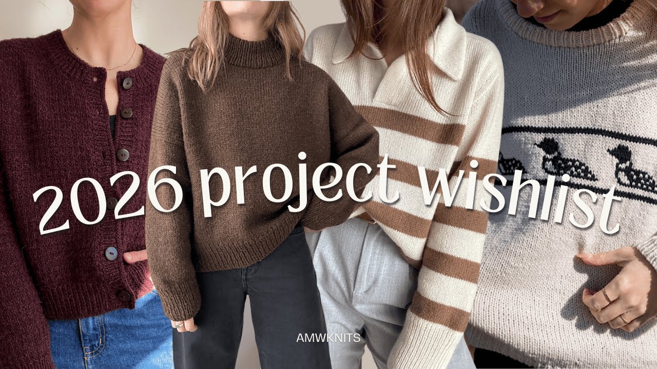 patterns i plan to knit in 2026!