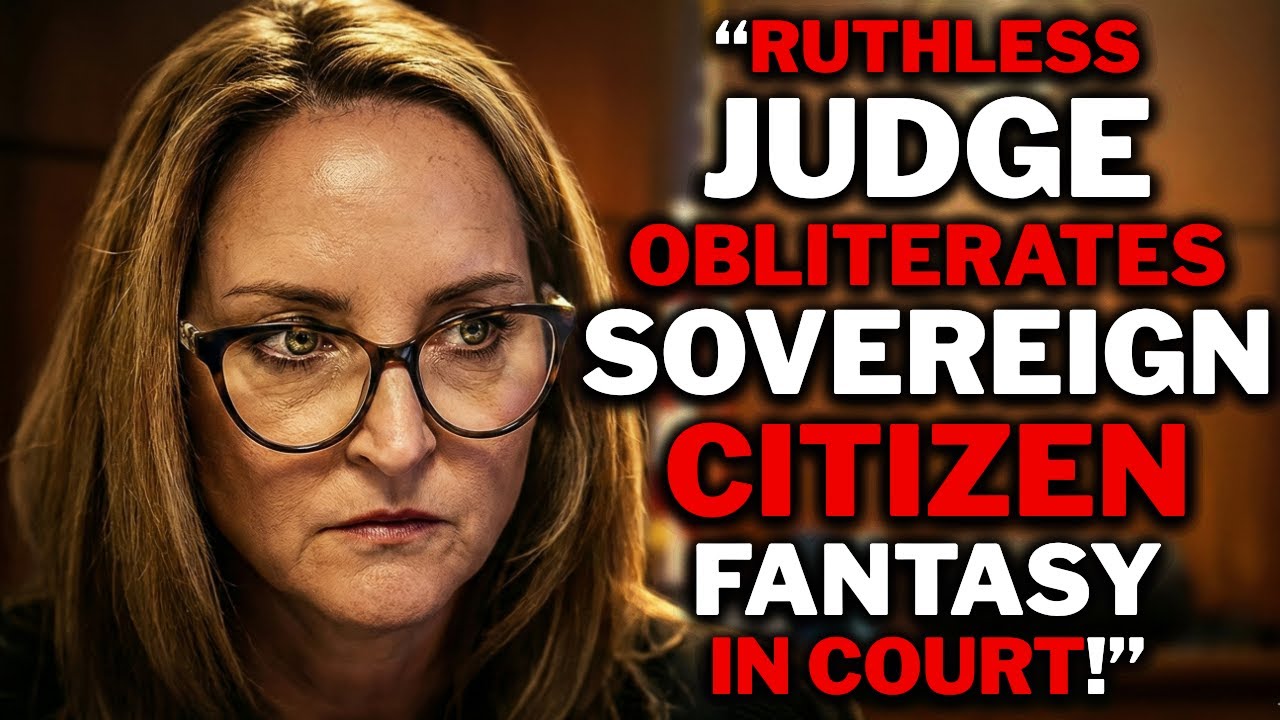 Delusional Karen Sovereign Citizen LOSES IT In Traffic Court… And The Judge DESTROYS The Defense