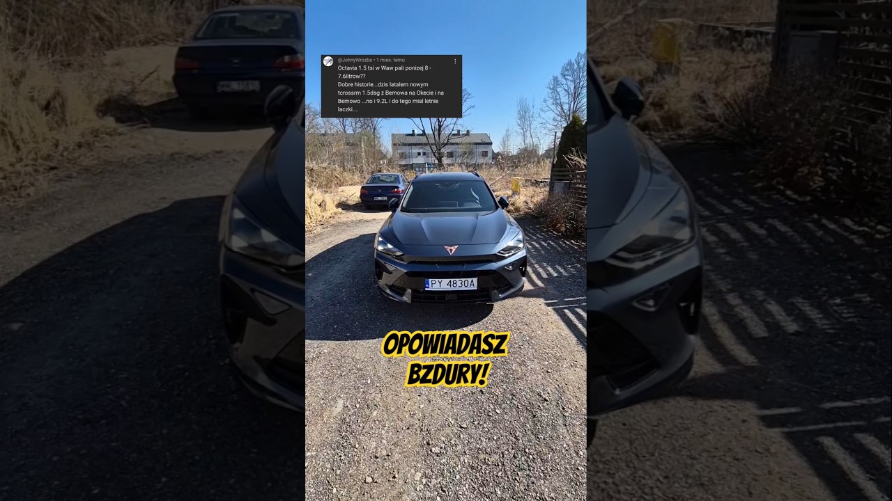Spalanie 1.5 TSI 150 KM w mieście to bajki z mchu i paproci?