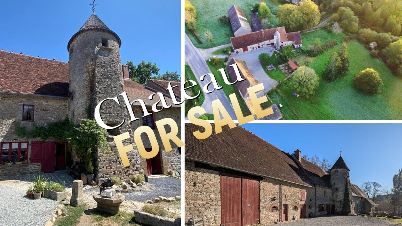 French Chateau For Sale for the Price Of A London Flat!