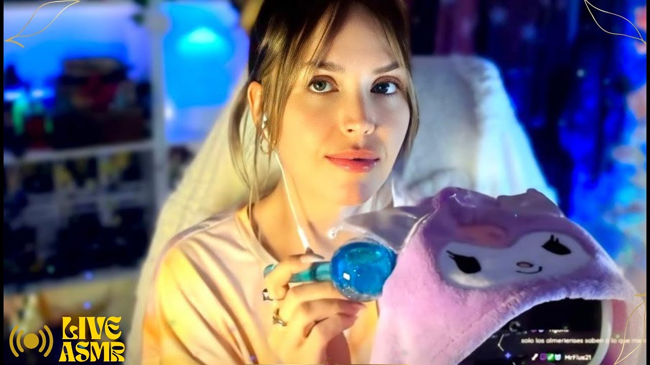 🕯️ASMR EN DIRECTO Nocturno 🌙 | Sonidos calmantes para dormir