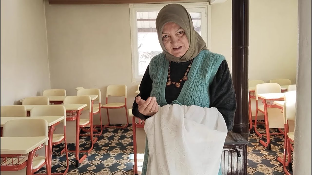 İNSANIN CANI MALI NERDEYSE AKLIDA ORDADIR👍KÖYDE KISA TUR | RAMAZAN HAZIRLIK PERDELER YIKANDI
