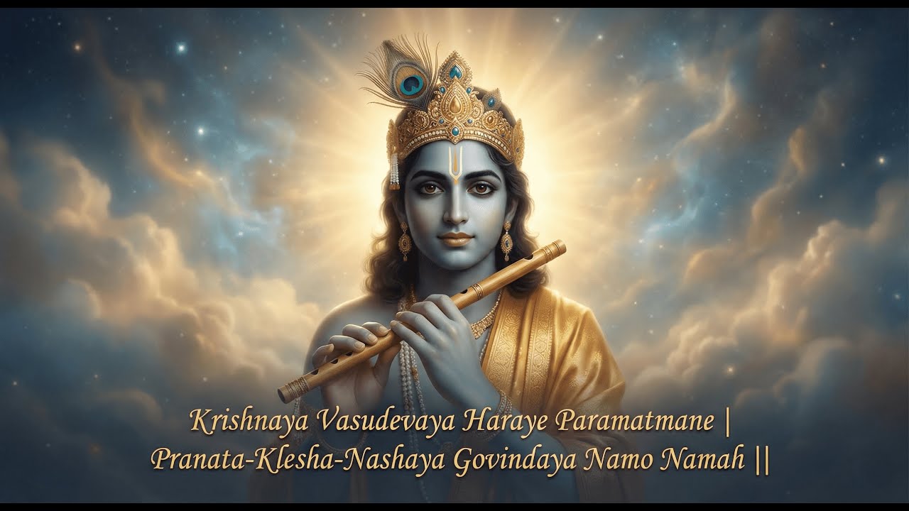 Krishnaya Vasudevaya Haraye Paramatmane Chanting