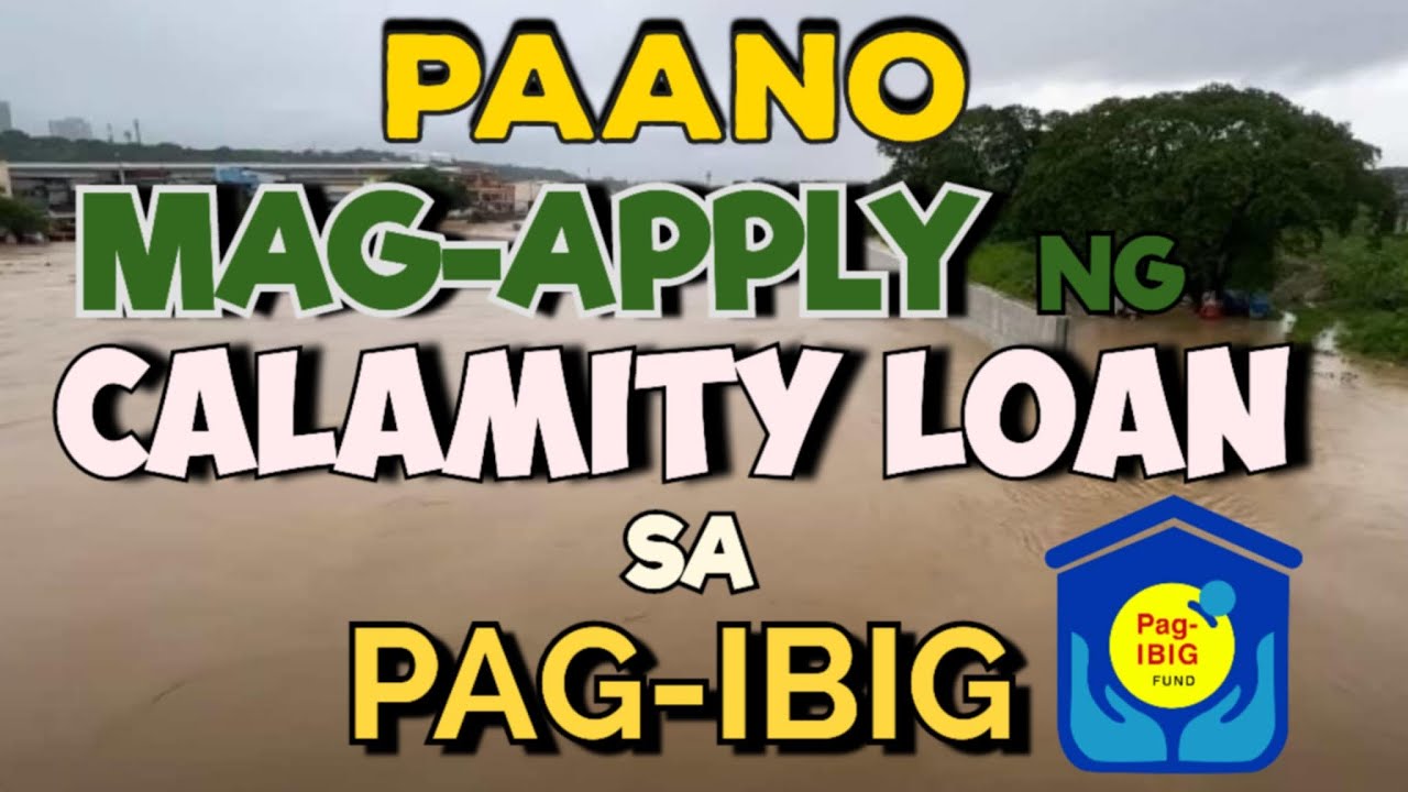 PAANO MAG APPLY NG CALAMITY LOAN SA PAG IBIG ONLINE | HOW TO APPLY PAG IBIG CALAMITY LOAN ONLINE