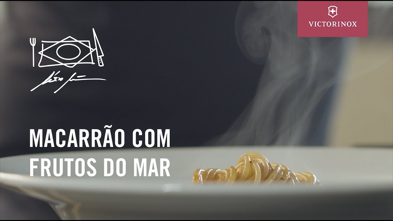 Macarrão com Frutos do Mar por Alex Atala