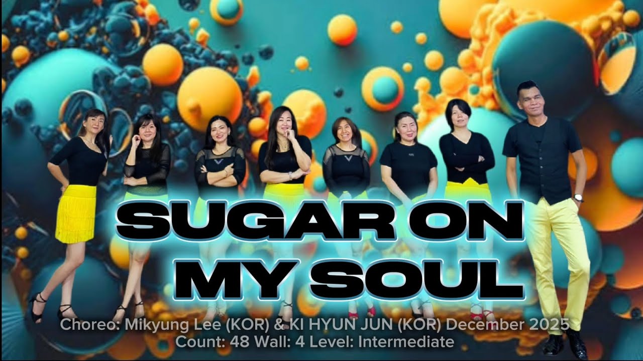 SUGAR IN MY SOUL LINE DANCE DEMO || @harrysamana2522 