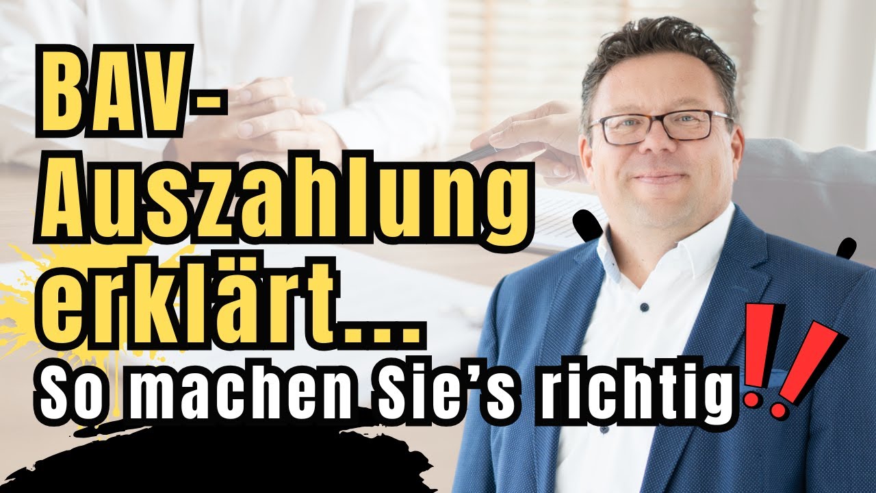 Betriebliche Altersvorsorge Auszahlung: Was Sie wissen müssen + wichtige Tipps 2025