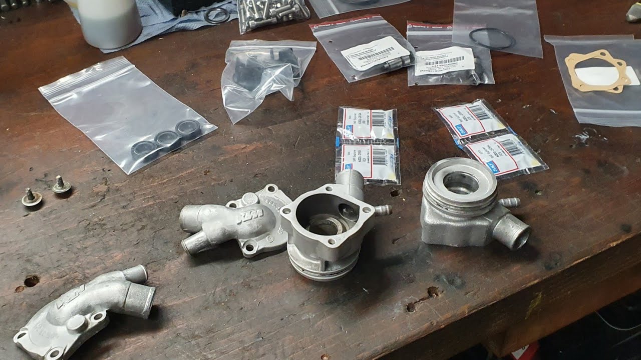 Selbst Wasserpumpe überholen KTM LC4