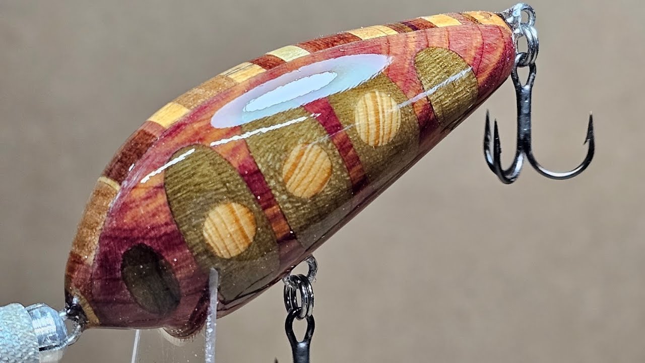 Custom wooden lure build