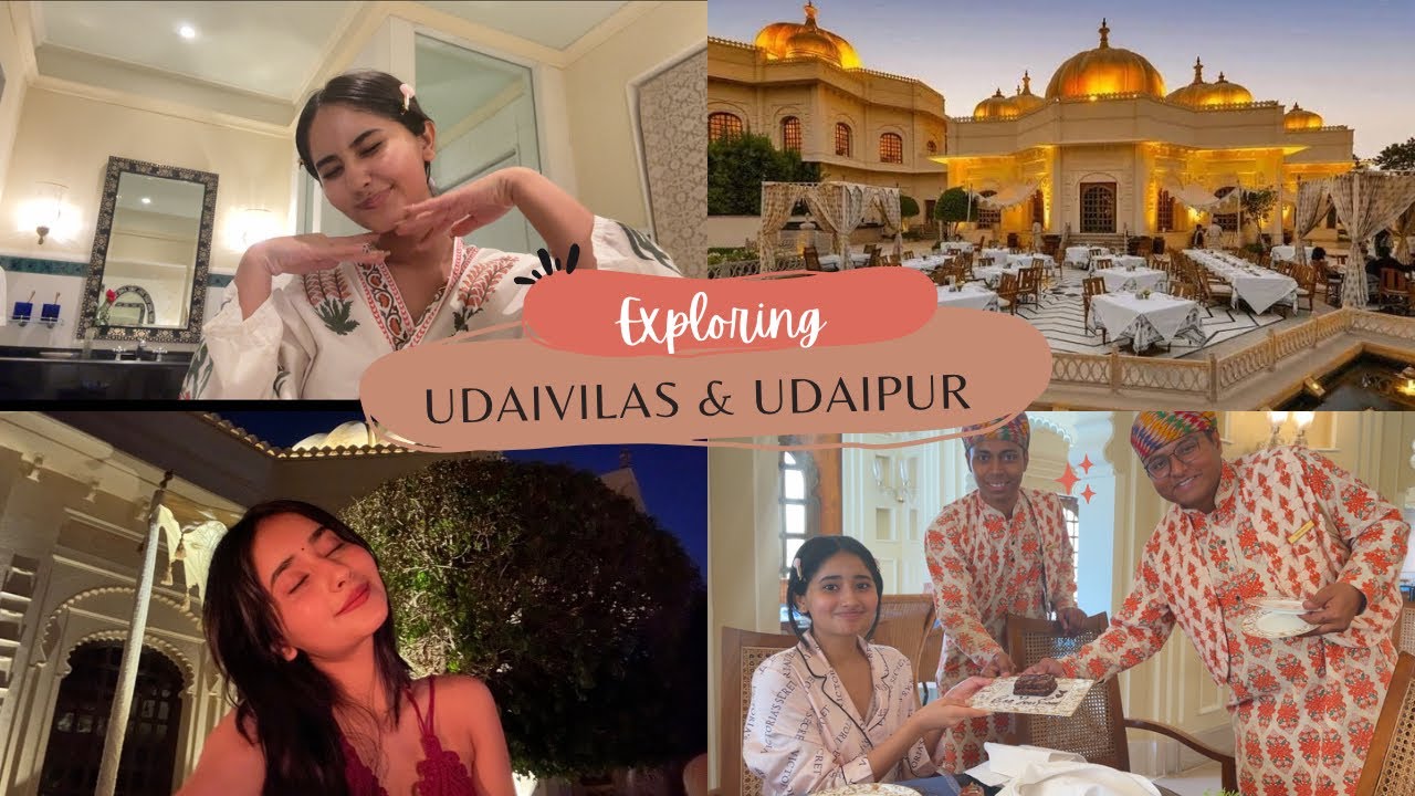 Exploring UDAIVILAS & Udaipur 😍✨ l VLOG l Chahat Tewani