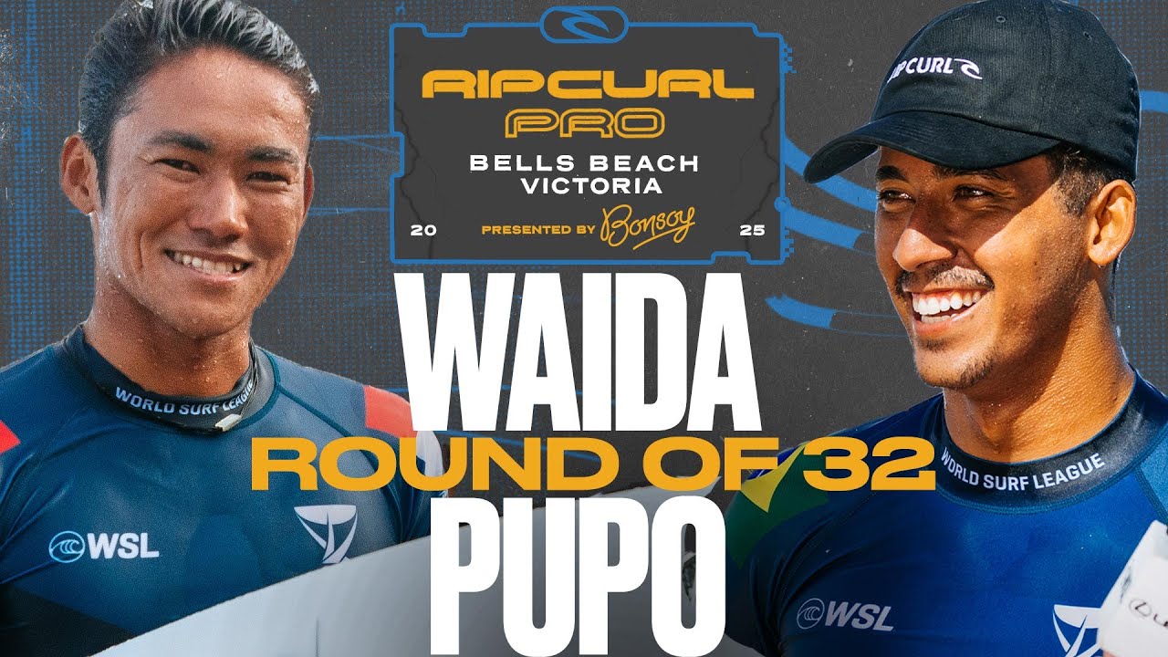 Rio Waida vs Samuel Pupo | Rip Curl Pro Bells Beach presented by Bonsoy 2025 - Round of 32