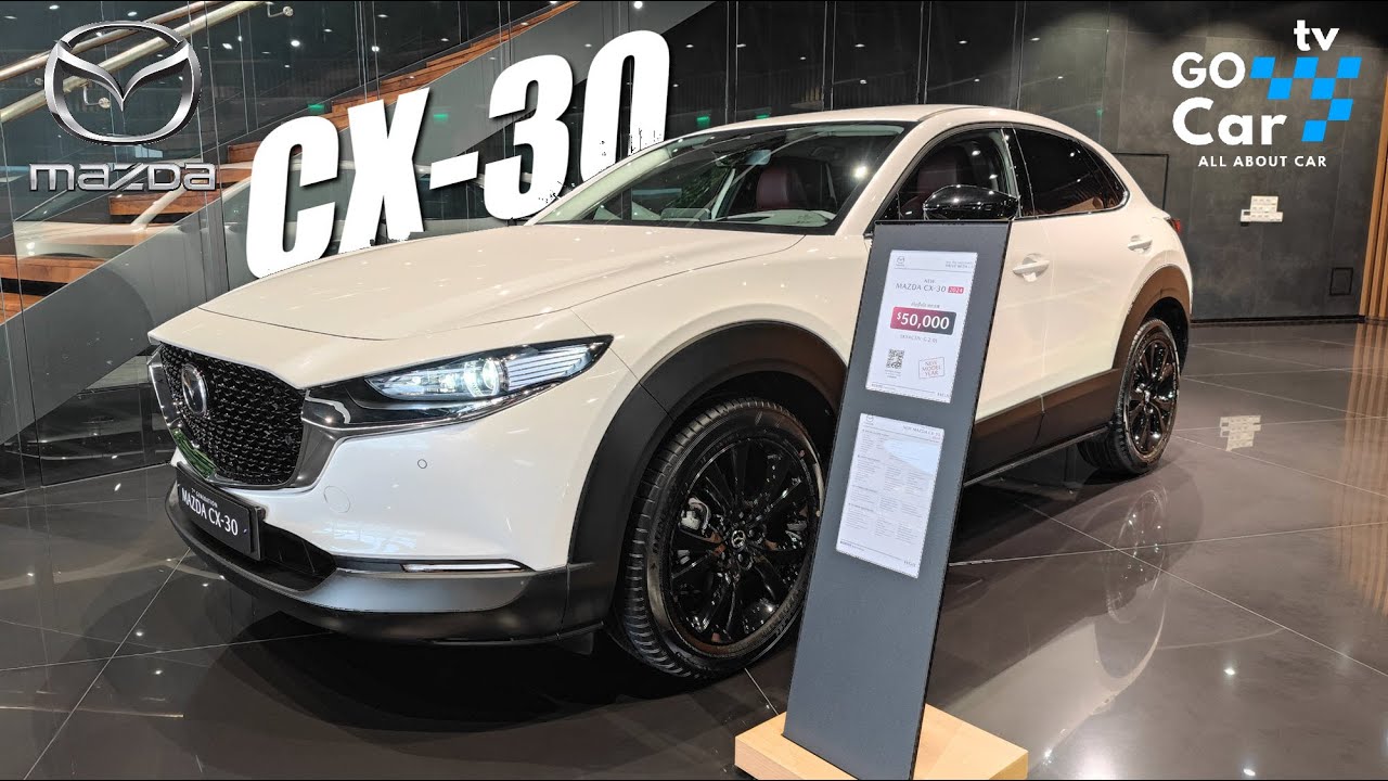 2024 Mazda CX-30 - White Color | in-depth Walk-around