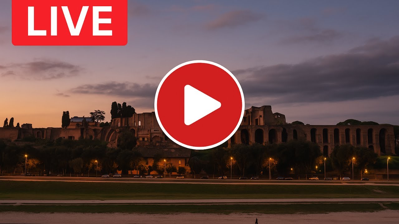 🔴 Circo Massimo LiveCam - Live Streaming from Rome