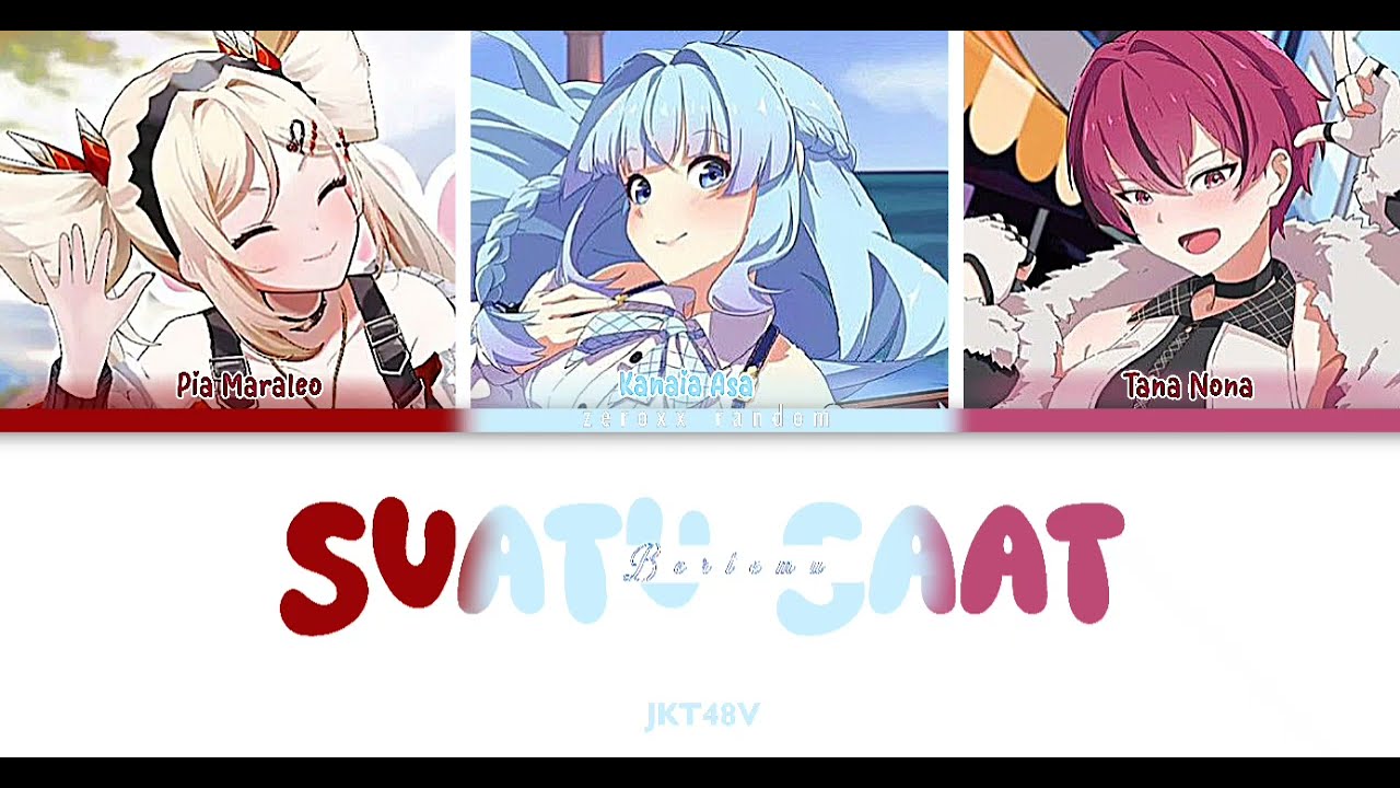JKT48V 'Suatu Saat Bertemu' Color Coded Lyrics