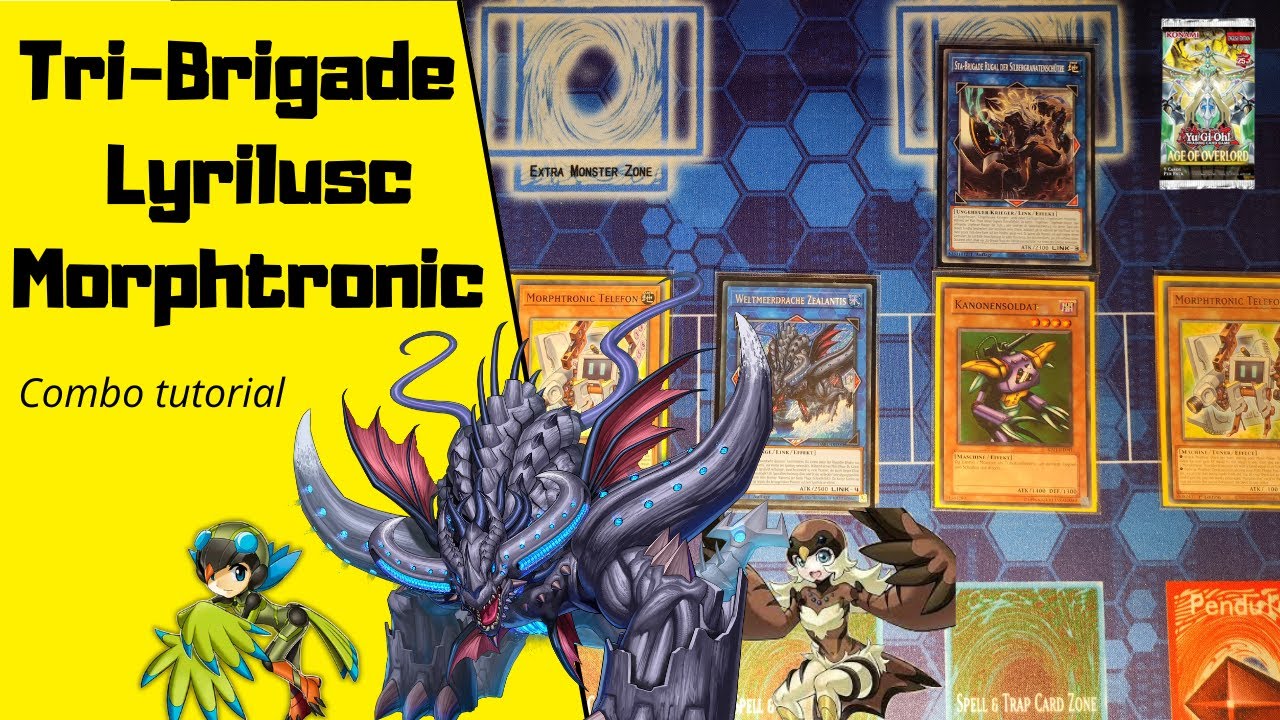 Yu-Gi-Oh! Tri-Brigade Lyrilusc Morphtronic COMBO TUTORIAL! (October 2023 format) Consistent FTK!