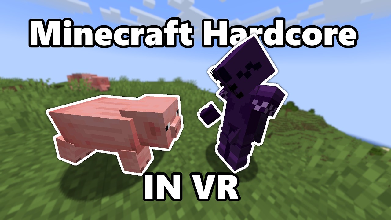 Minecraft Hardcore IN VIRTUAL REALITY