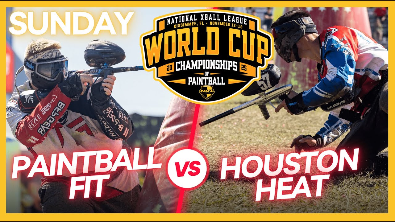 PaintballFIT против Houston Heat | Чемпионат мира NXL - воскресенье, 16 ноября 2025 года