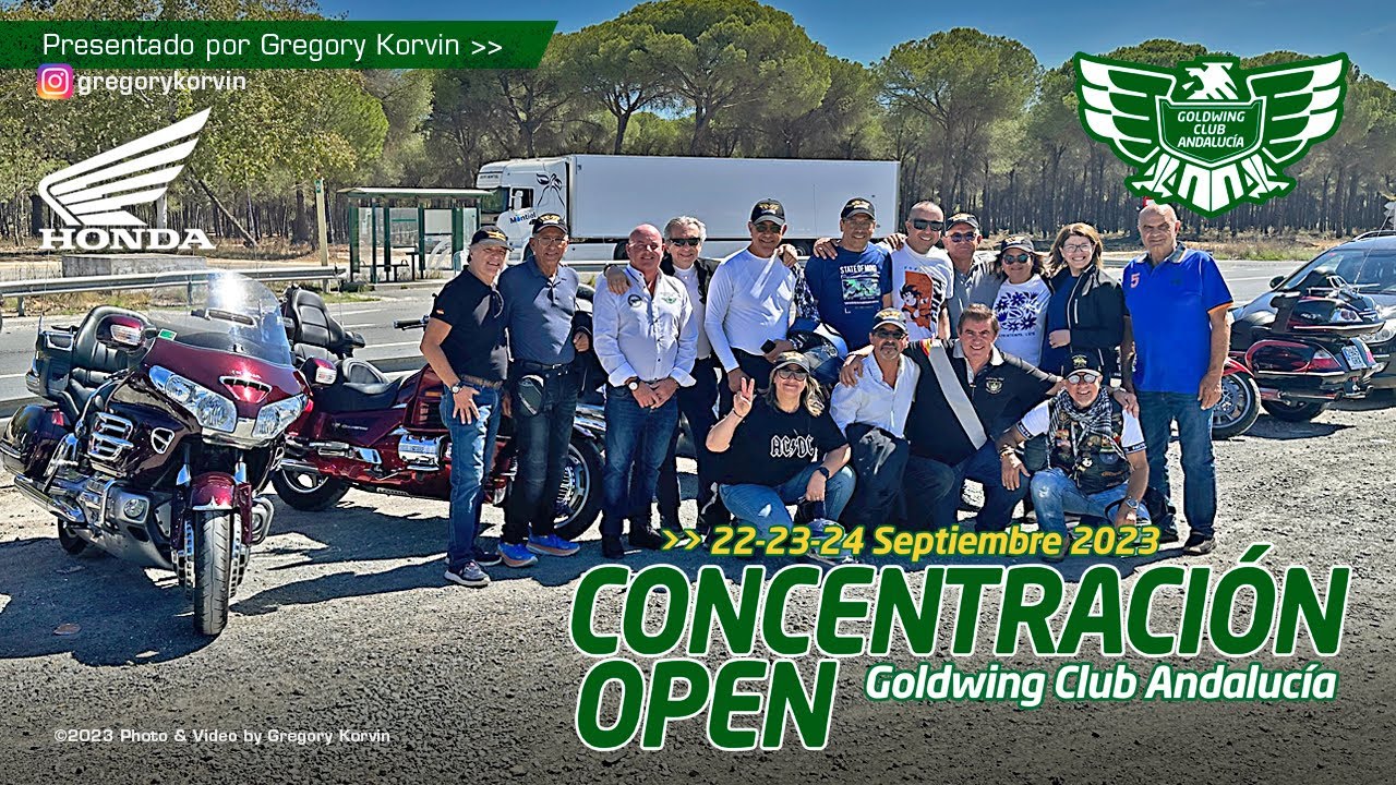 HONDA GOLDWING EVENTO I CONCENTRACIÓN OPEN SEVILLA G.W.C.A I Septiembre 2023