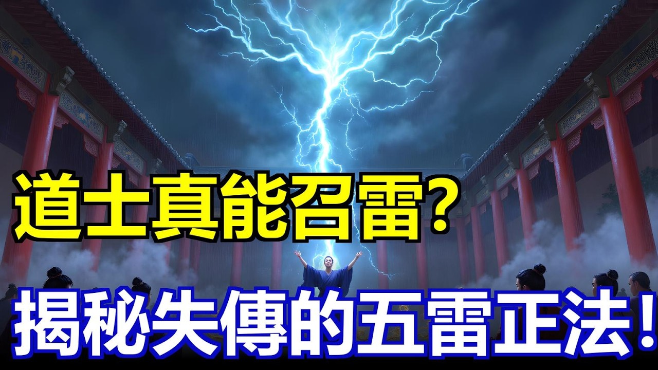 古代道士真能召雷殺人？失傳的雷法藏著什麼驚天秘密？#雷法 #道教秘術 #五雷正法 #林靈素 #氣象操控 #天人感應