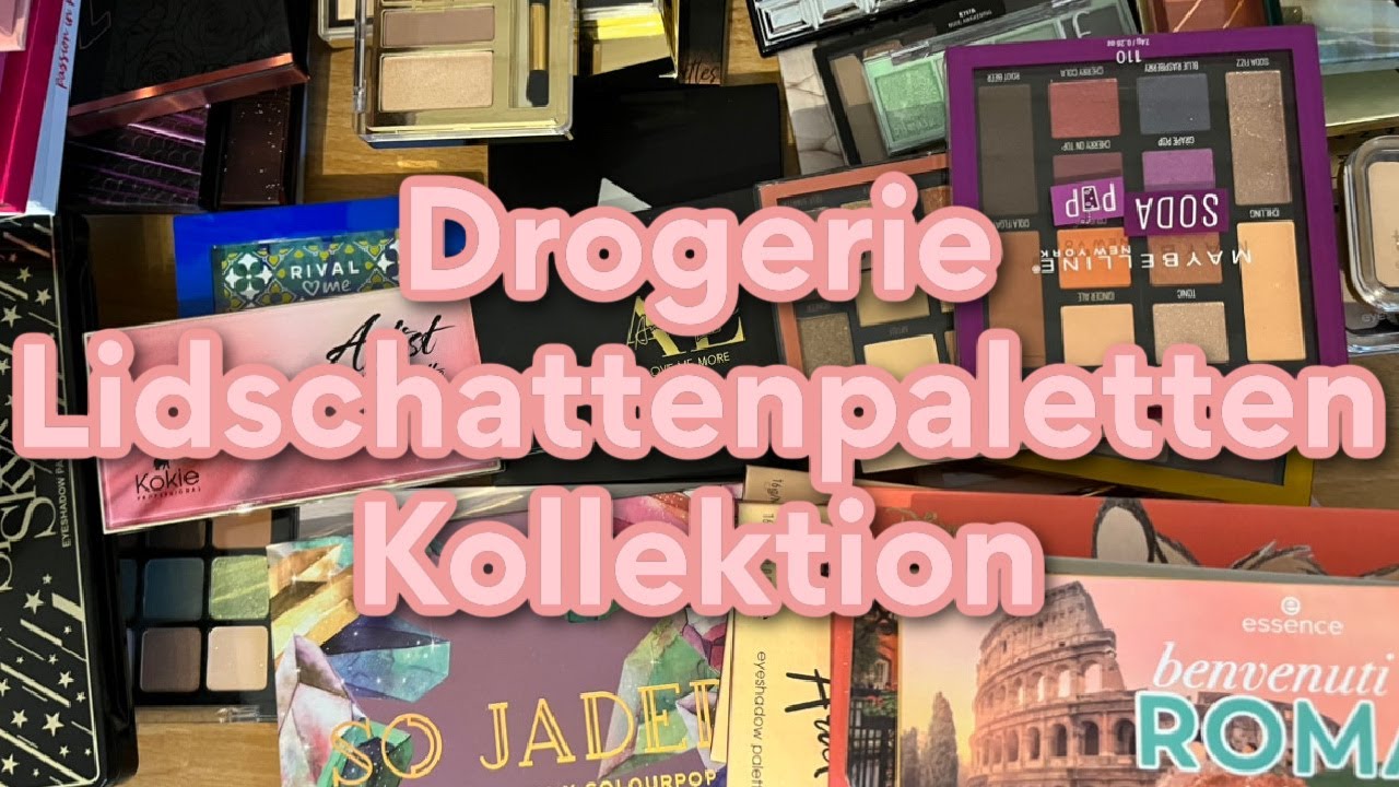 DROGERIE LIDSCHATTENPALETTEN KOLLEKTION