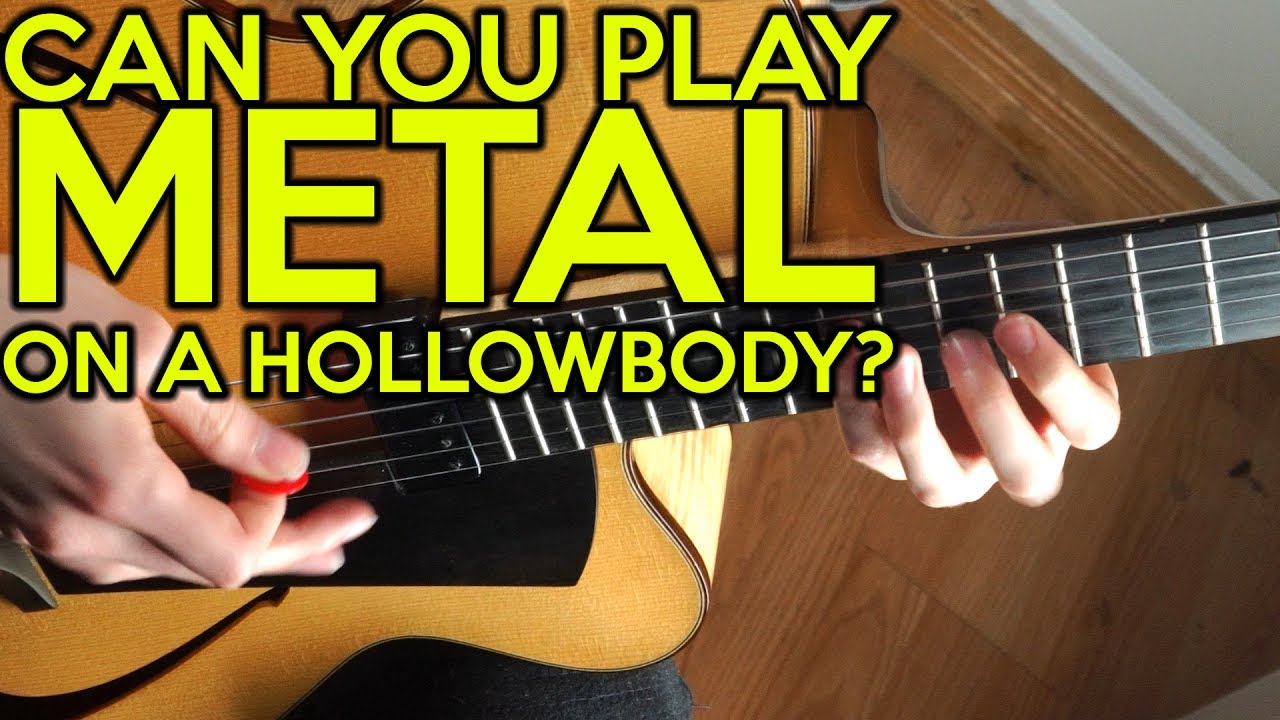 Can you play METAL on a HOLLOWBODY?  | SpectreSoundStudios