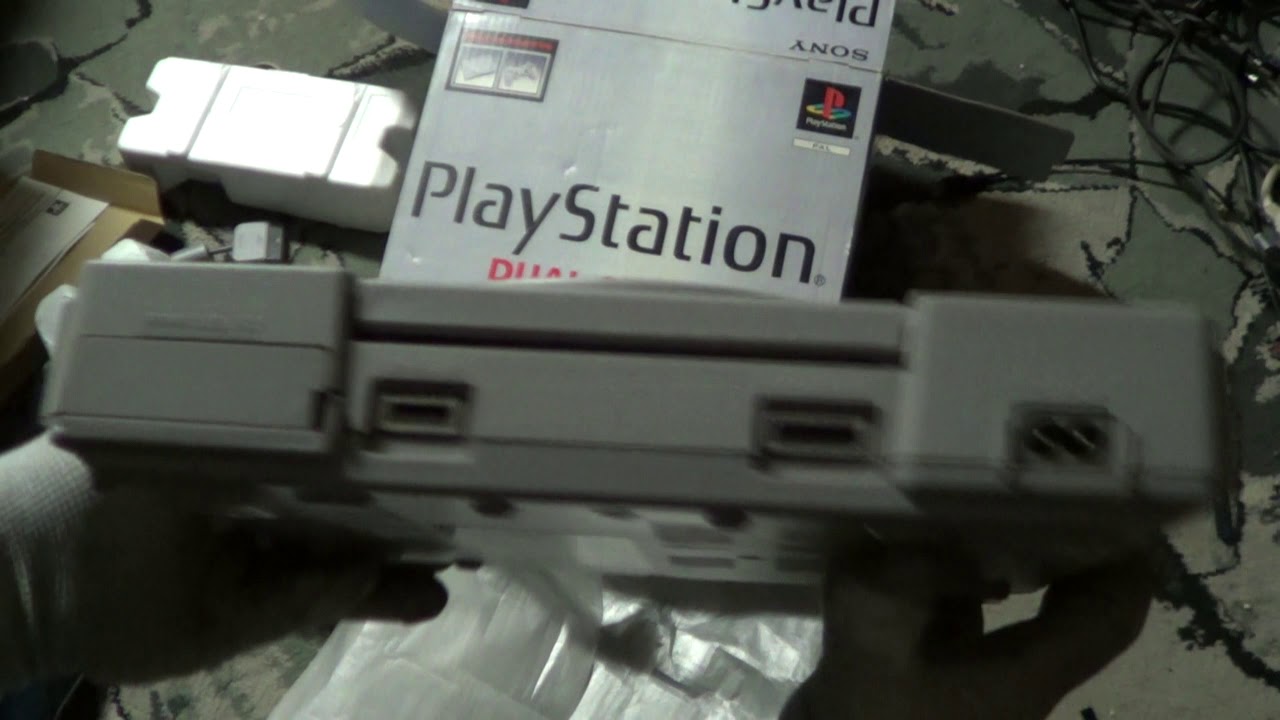 PSX SCPH 7502 Unboxing and gameplay