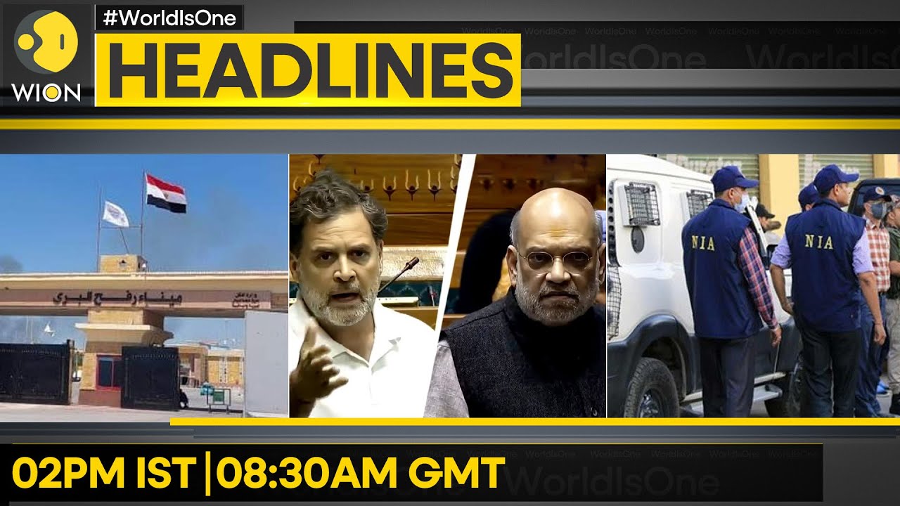 Amit Shah Lashes Out at Rahul Gandhi | J&K: NIA Conducts Raids in Bandipora | HEADLINES
