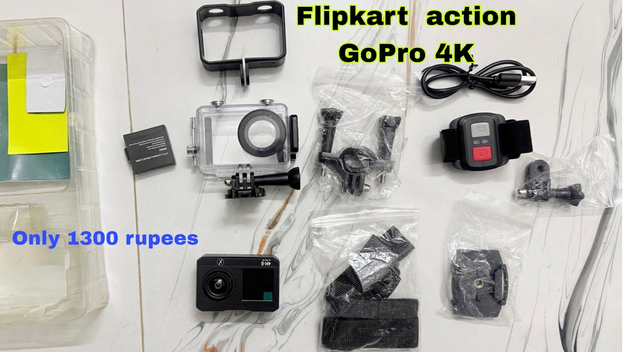Flipkart GoPro Action Camera Reality | 4K HDRecording only 1300 | Review #gopro #goproactioncamera 