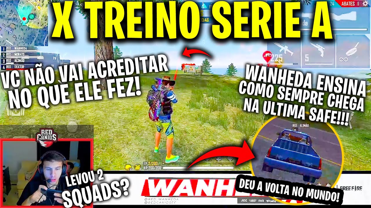 X TREINO SERIE A - LOUD VS RED CANIDS, WANHEDA FEZ O IMPOSSIVEL 2 VEZES, EX COACH DA LOUD É INSANO!