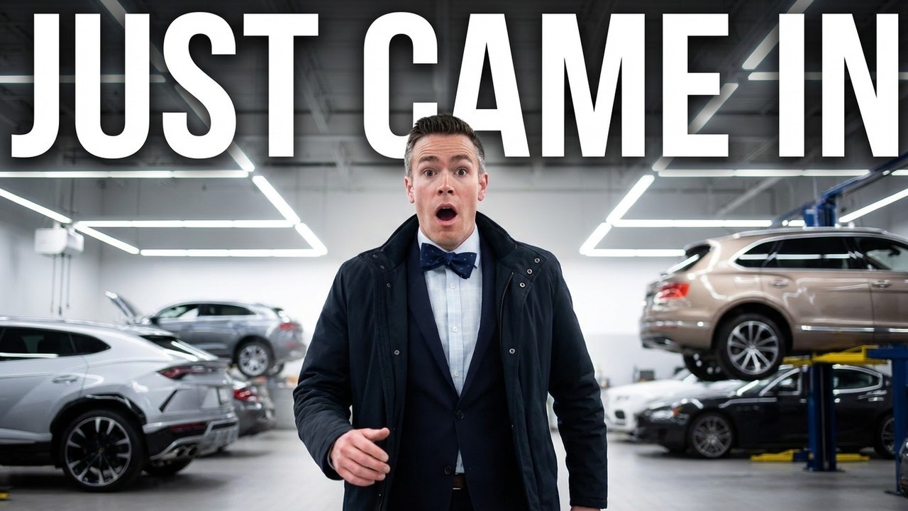 Service Shop Walk - Exotics And Luxury Cars Getting Prepped For Sale