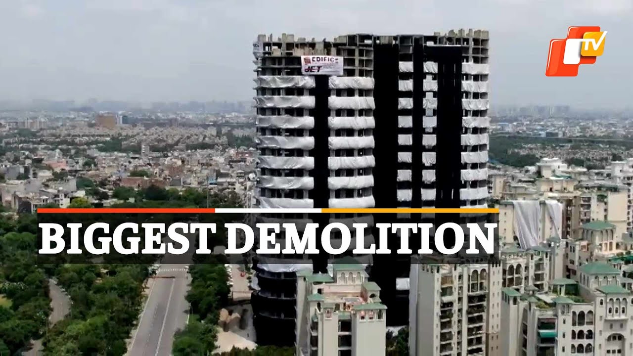 Supertech Twin Towers Demolition; Listen To Man Who Will Press The Button | OTV News