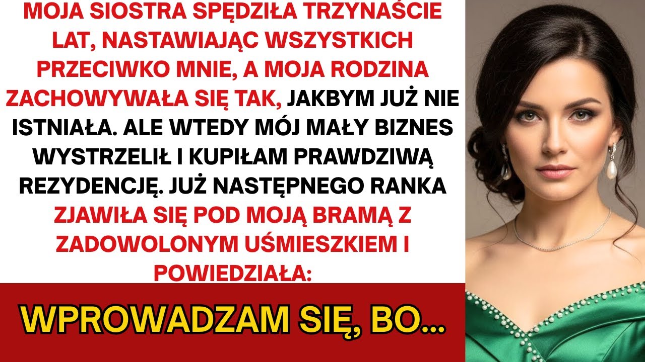 Moja rodzina wydziedziczyła mnie na 13 lat przez moją siostrę &mdash; ale to, co było potem, ich oniemiło.