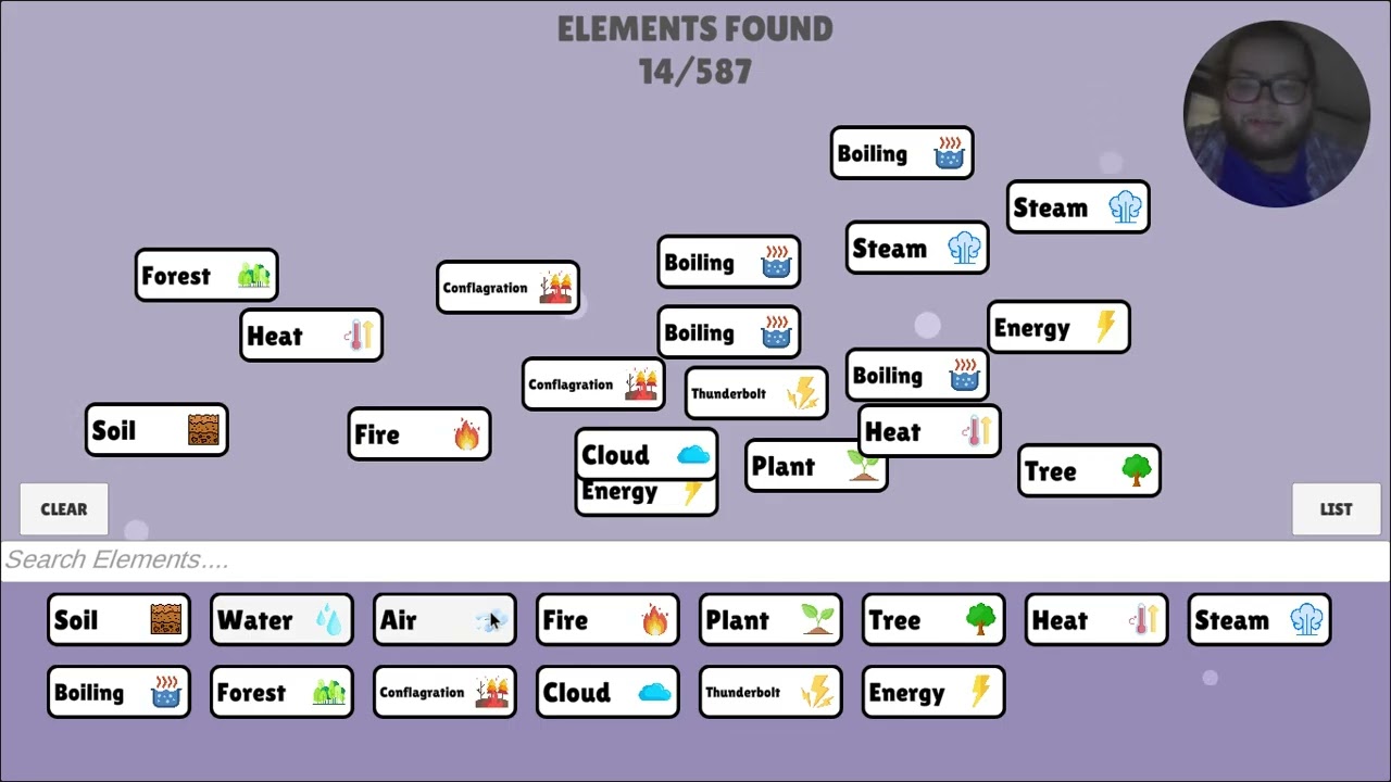 Let's merge the elements! Playing Element Merge