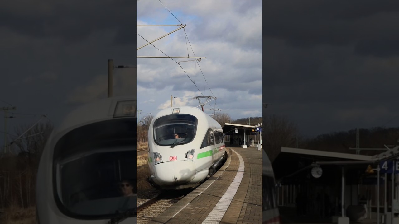 Abschiedsfahrt ICE T BR 415 mit Neigetechnik durch Wei&szlig;enfels #trainspotting#deutschebahn #br415#zug