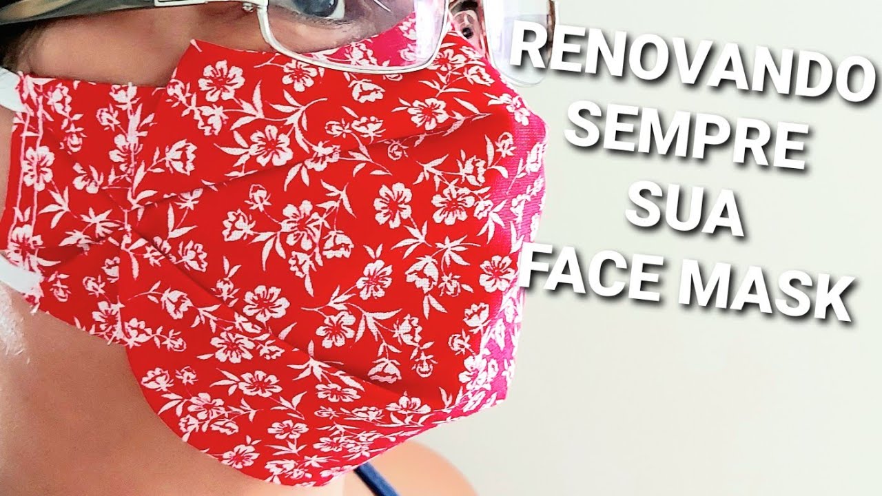 RENOVADA E MAIS EFICIENTE!!! NOVA FACE MASK PARA ÓCULOS, NÃO PERCA!!! [Tamanho 