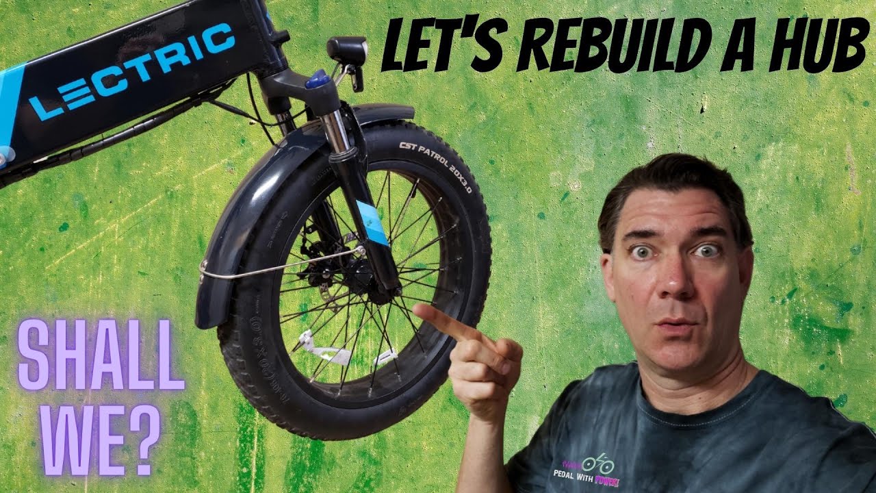 Lectric XP 2.0 - How to REBUILD Your FRONT HUB (walkthrough)