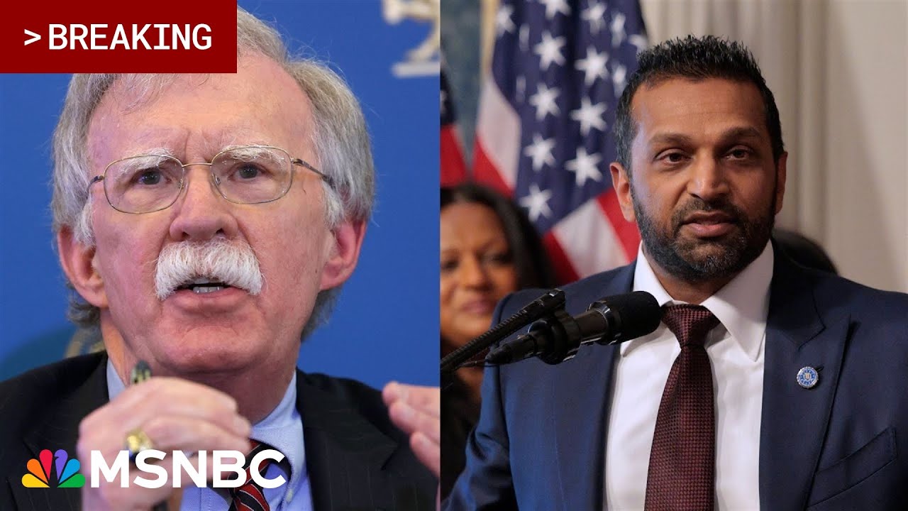 BREAKING: John Bolton's home SEARCHED by the FBI